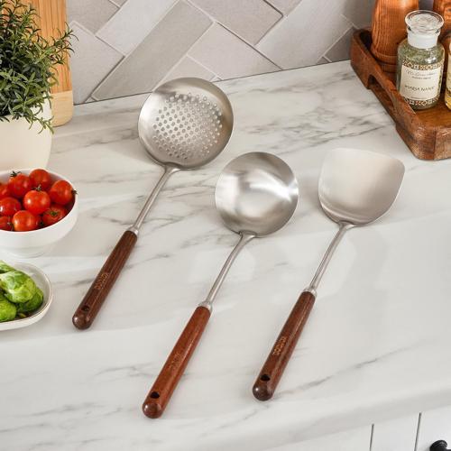 Pro Master 3 Parça Meşe Ağacı Servis Seti