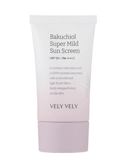 Bakuchiol Super Mild Sun Screen SPF50+ PA++++ Hassas Ciltler İçin Nazik Güneş Koruyucu 50