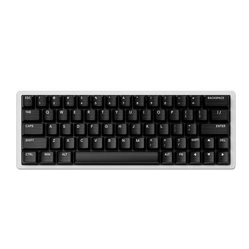 Xpunk 63 Beyaz %60 Gateron Jade Gaming Manyetik Switch 8K Hz Hall Effect RGB İngilizce Mekanik Gaming Klavye
