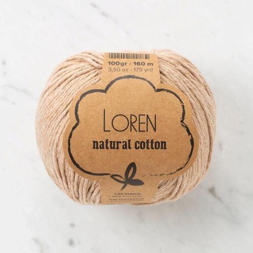 Loren Natural Cotton Ten Rengi El Örgü İpi - R084 - 33922