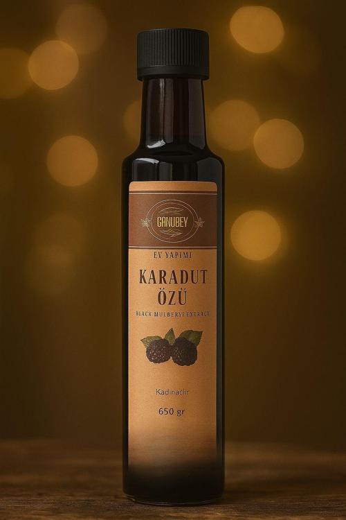 ORGANİK KARADUT ÖZÜ 600 GR DOĞAL MEYVE PARÇACIKLI