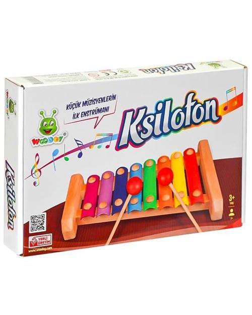 Renkli Ahşap Ksilofon KR 123