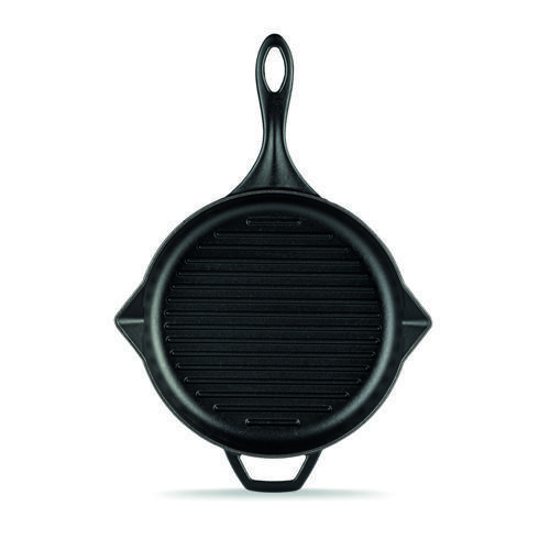 24 Yardımcı Kulplu Yuvarlak Grill Tava