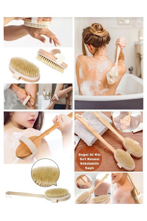 Beauty The World Doğal Atkılı Sırt Ve Vücut,Selülit Fırça