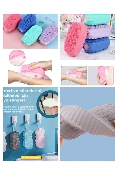 Beauty The World 2'Si Bir Arada Kir Kesesi Ve Hazneli Duş Masaj Lifi