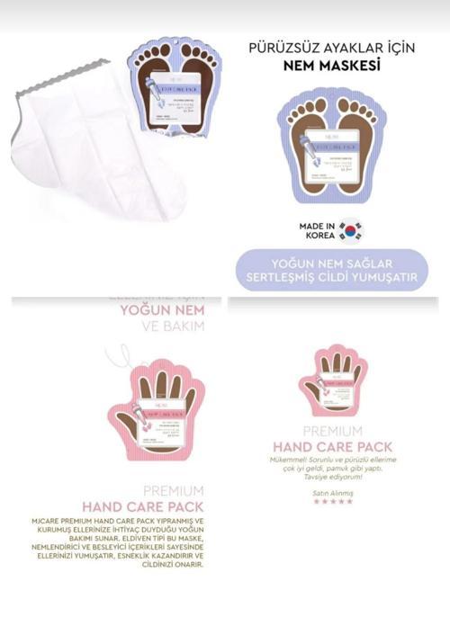 Mjcaare Yoğun Nemlendirici El-Ayak Bakım Seti