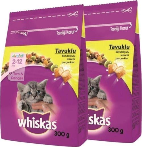 Whıskas Kuru Mama 300Gr Yavru Tavuklu X2