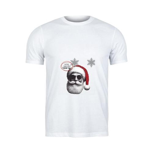 Hoş Geldin Yeni Yıl Tasarımlı Tişört – Yılbaşı Temalı Kişiye Özel Hediye Tişört