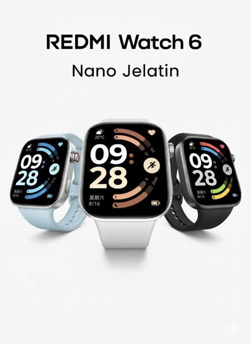 Xiaomi Redmi Watch 6 Uyumlu 3 Adet Şeffaf Ultra koruyucu Nano Jelatin