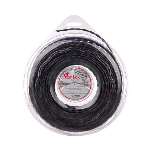 Vortex DX221389 Tırpan Misina 3.3Mm 36M Siyah Burgulu