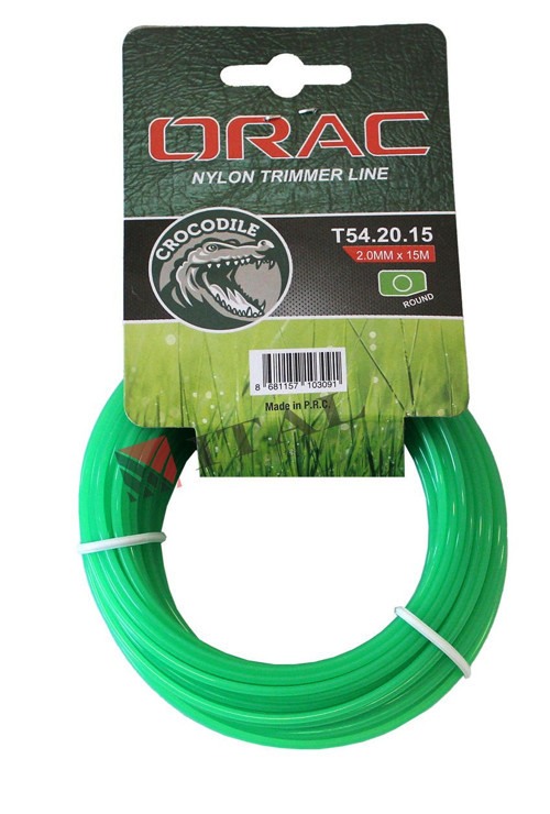 Tırpan Misinası Crocodile 2.0mm 15 Mt Yuvarlak Yeşil