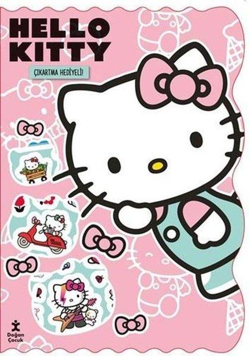 Hello Kitty Bol Bol Boya - Bol Bol Yapıştır Boyama Kitabı - Çıkartma Hediyeli!