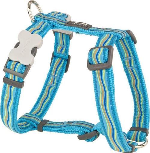 Reddingo Dreamstream Desenli Turkuaz Köpek Göğüs Tasması L /25mm