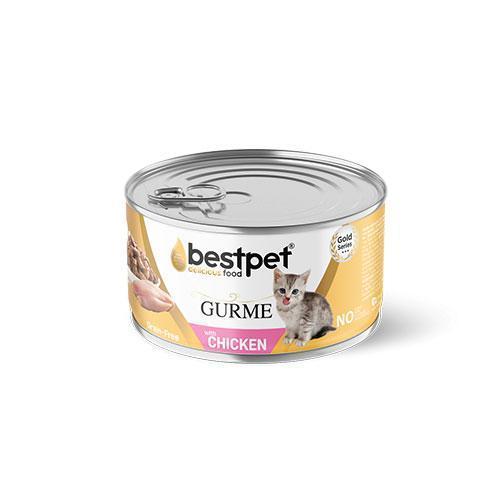 Gurme Jelly Tavuklu Tahılsız Yavru Kedi Konservesi 85 Gr