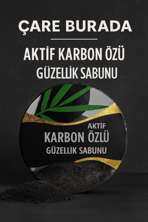 Naumed Biocosmetic - Aktif Karbonlu Özlü Güzellik Sabunu