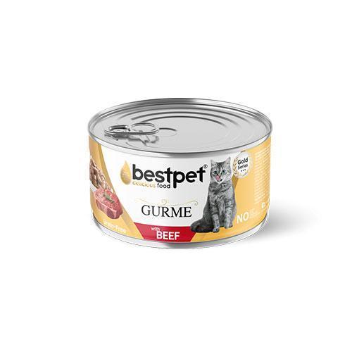 Gurme Jelly Biftekli Tahılsız Yetişkin Kedi Konservesi 85 Gr
