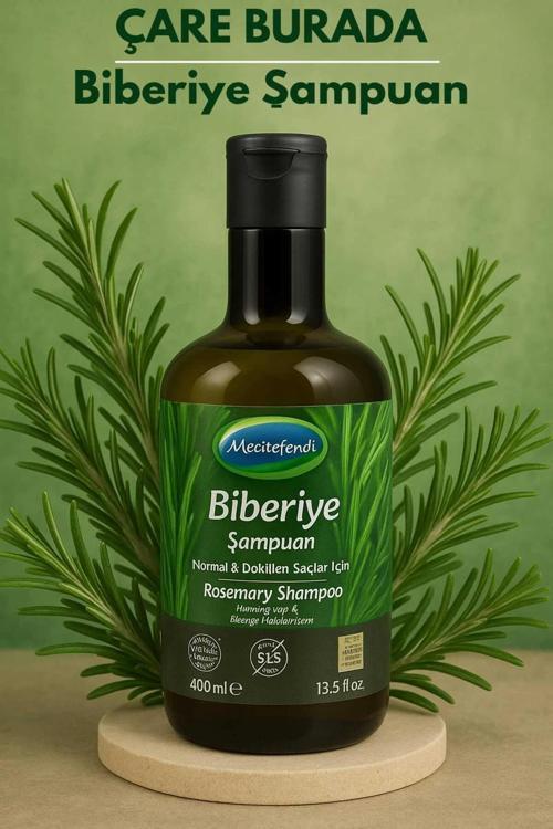 Biberiye Şampuan 400 ml (Dökülmeye Eğilimli Saçlar)