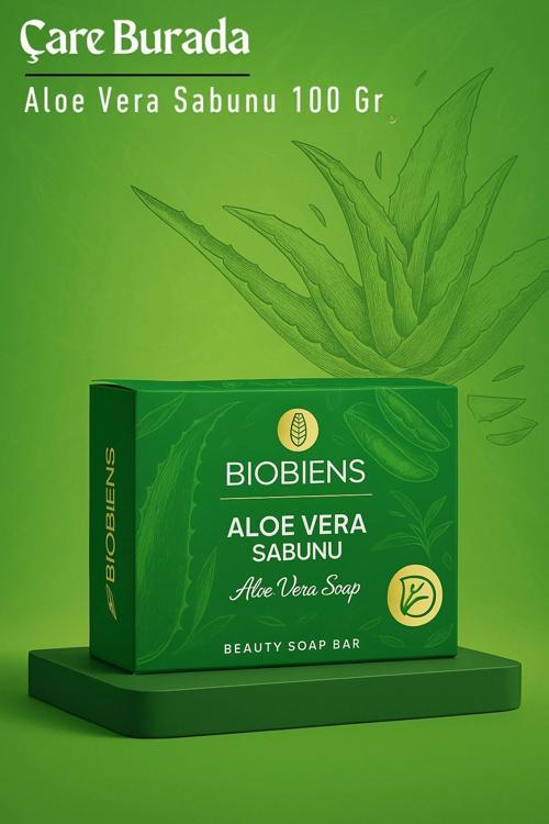 Biobiens - Aloe Vera Sabunu 100 Gr