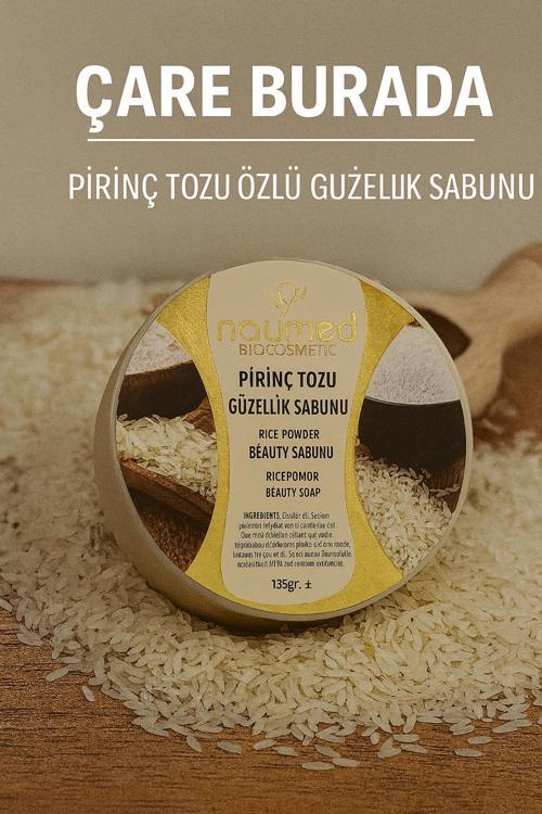 Naumed Biocosmetic - Pirinç Tozu Özlü Güzellik Sabunu