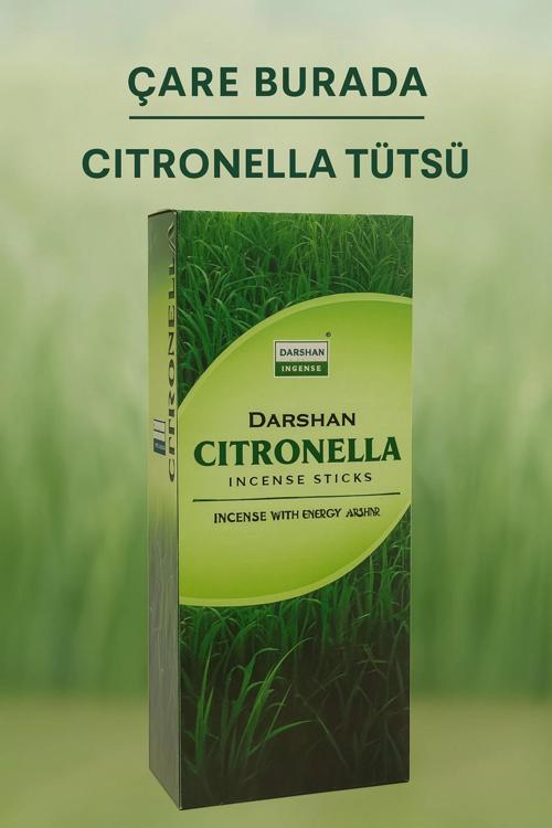 Darshan Incense - Citronella 20'li Çubuk Tütsü