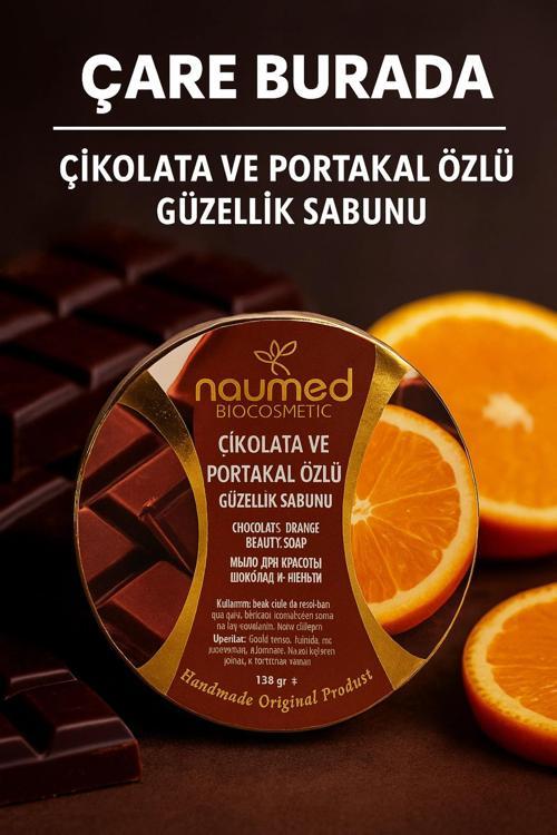 Naumed Biocosmetic - Çikolata & Portakal Özlü Güzellik Sabunu
