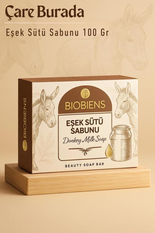 Biobiens - Eşek Sütlü Sabun 100 Gr