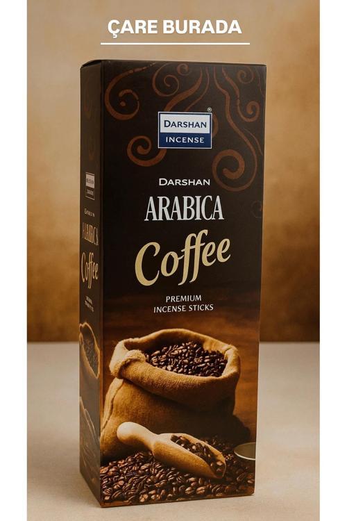 Darshan Incense - Arabican Coffe 20'li Çubuk Tütsü