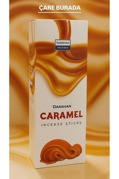 Darshan Incense - Karamel 20'li Çubuk Tütsü (İştah Açıcı & Mutluluk)