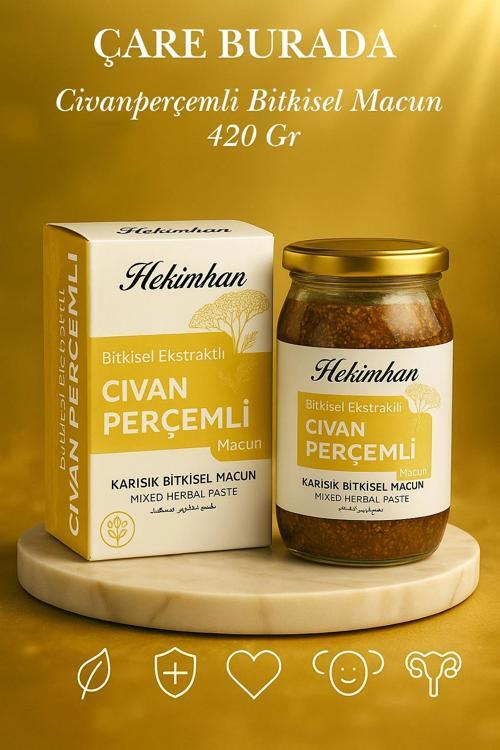 Civanperçemli Macun 420 Gr