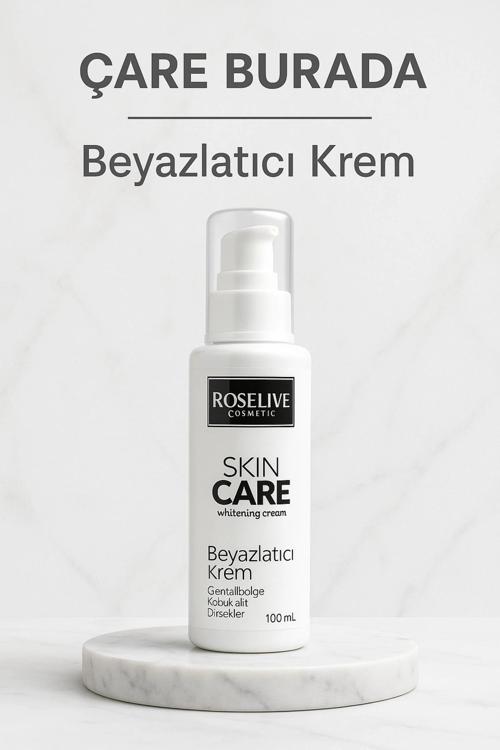 Roselive - Beyazlatıcı Krem 100 Ml (Genital & Koltukaltı & Dirsek)