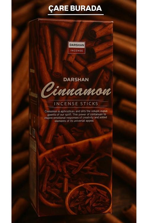 Darshan Incense - Tarçın 20'li Çubuk Tütsü ( & Sevgi & Bolluk)