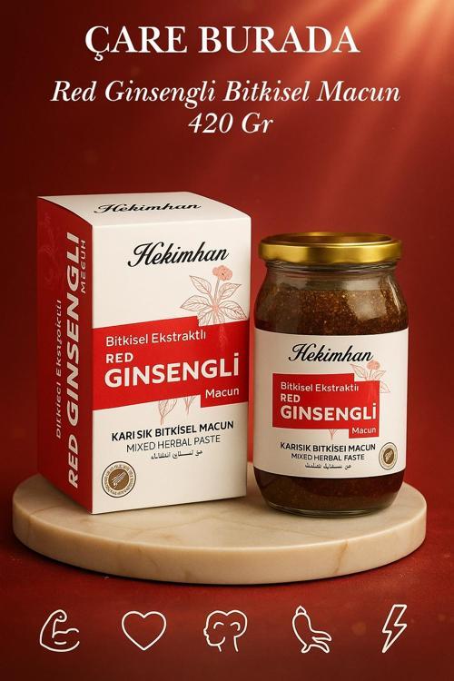 Red Ginsengli Macun 420g