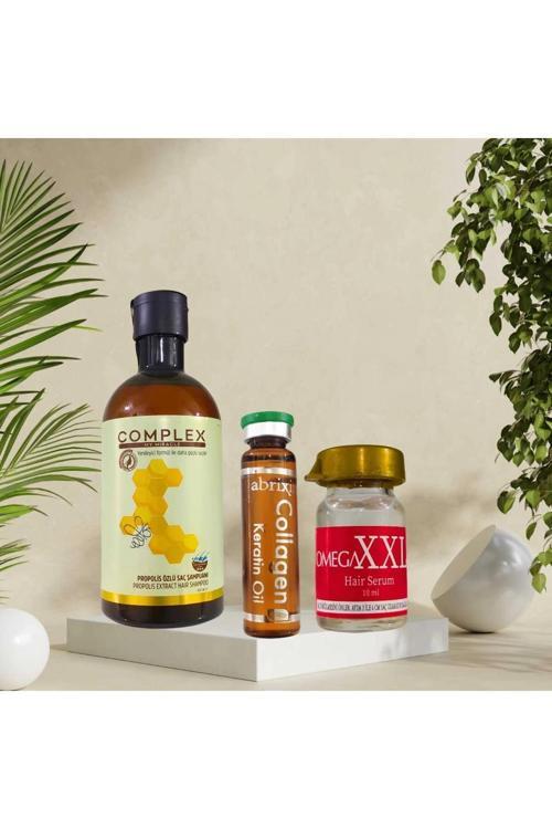 Propolis Özlü Şampuan, Collegen ve XXXL serum Saç Bakım Seti