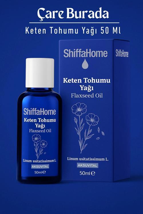 Keten Tohumu Yağı 50 Ml (Dahilen Kullanıma Uygun)