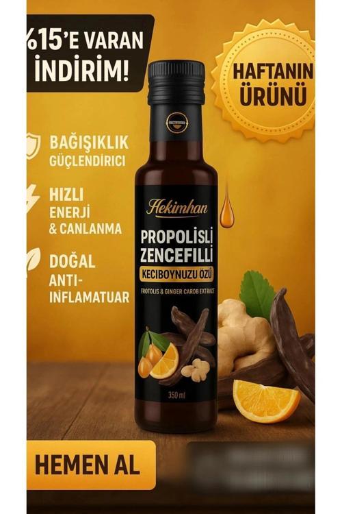 Propolisli Zencefilli Keçiboynuzu 350 ml