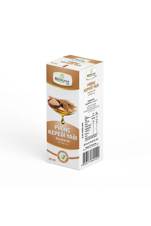 Pirinç Kepeği Yağı 20 ml