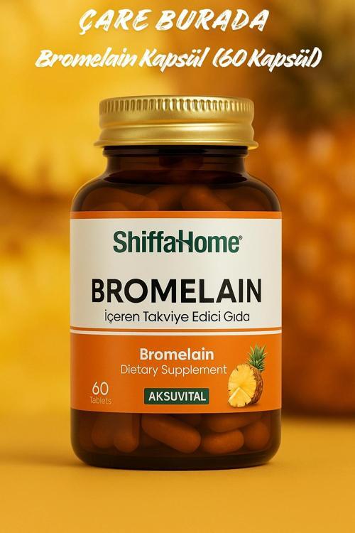 Bromelain Kapsül (60 Kapsül)