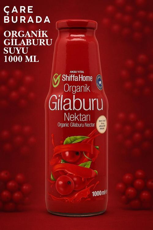 Organik Gilaburu Nektarı 1000 Ml