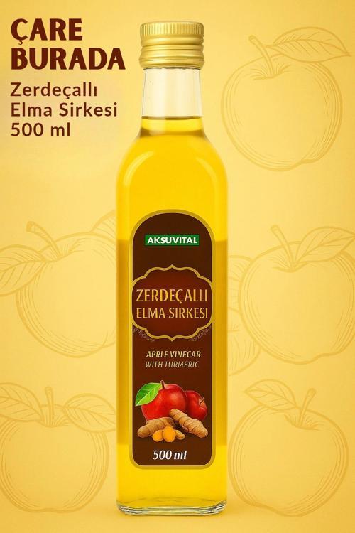 Zerdeçal Ekstraktlı Elma Sirkesi 500 ml