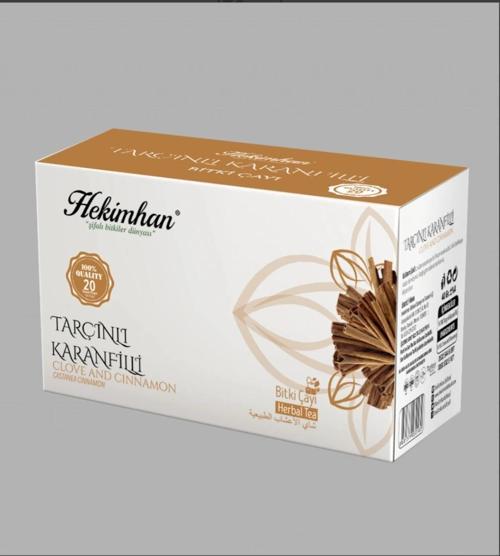 Tarçın & Karanfil Çayı 20'li Süzen Poşet (6 Adet)