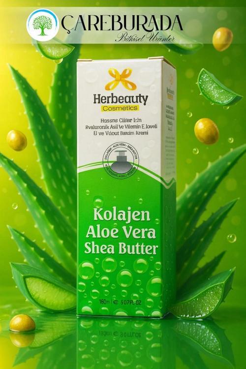 HerBeauty Aloevera+Shea Butter+Kolajen Krem 150ML.