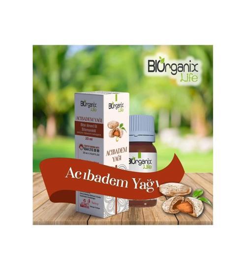 Biorganix Life Organik Acıbadem Yağı 20 Ml Şişede