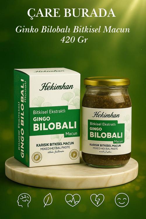 Ginko Bilobalı Macun 420 Gr
