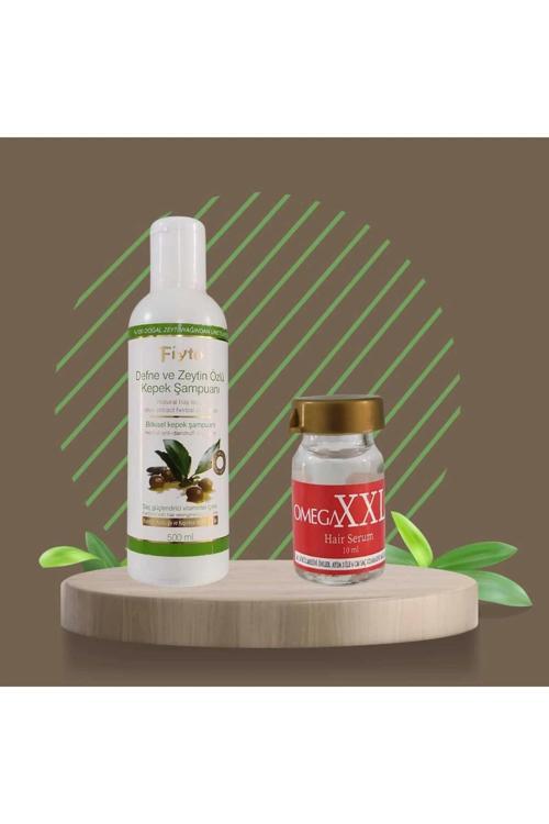 Defne ve Zeytin Özlü Kepek Şampuanı + xxxl Saç Bakım Serumu 10 ml