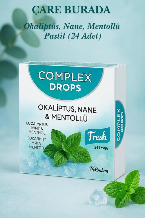 Okaliptüs & Nane & Mentollü Pastil (24'lü)