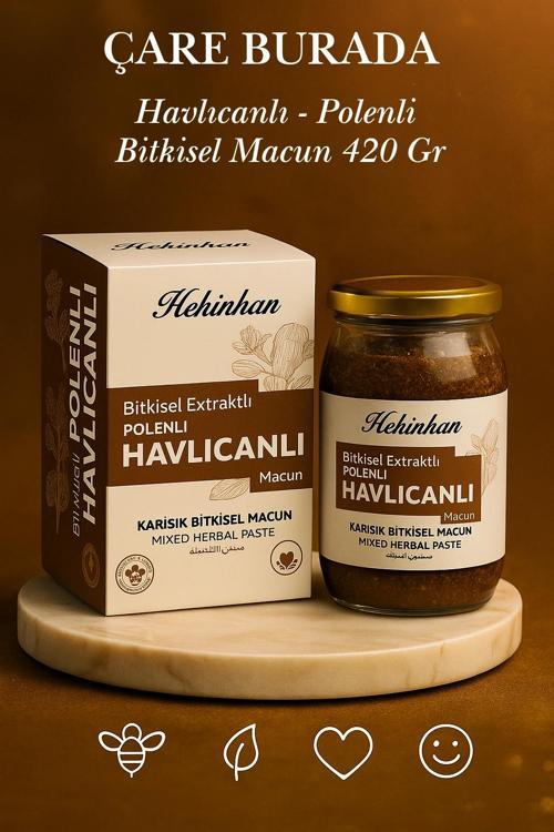 Havlıcan & Polenli Macunu 420 Gr