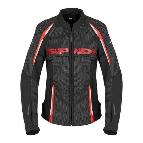 SPIDI RACE WARRIOR 2 NET LADY YAZLIK CEKET SİYAH KIRMIZI