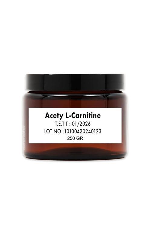 Acetyl L-Carnıtıne Hcl (Asetil L-Karnitin Hcl) Toz Hammadde 250 Gr.