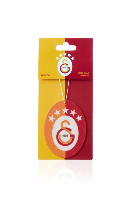 Resmi Lisanslı Parçalı Sarı Kırmızı 5 Yıldızlı Arma Oto Kokusu ( Lavanta )