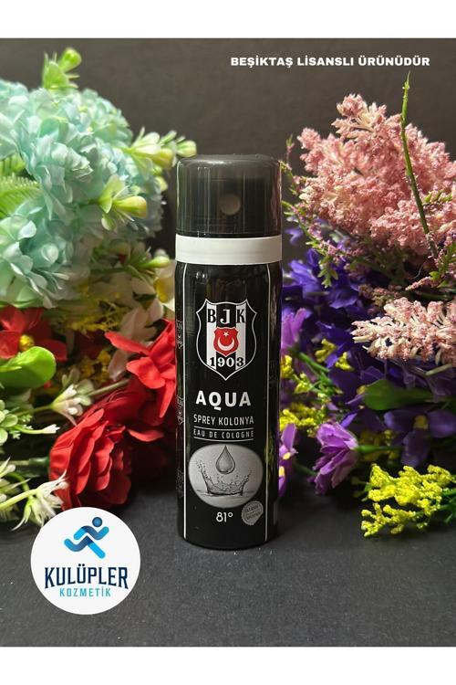 Resmi Lisansli Sprey Aqua Kolanyası - Bjk 5O Ml Aqua